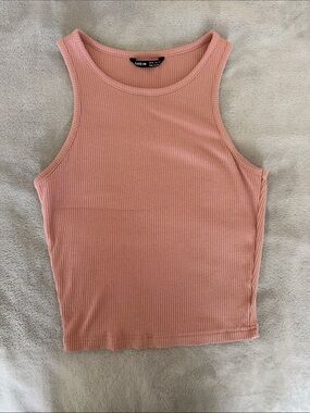 Ribbed Tank Top - Blush Pink